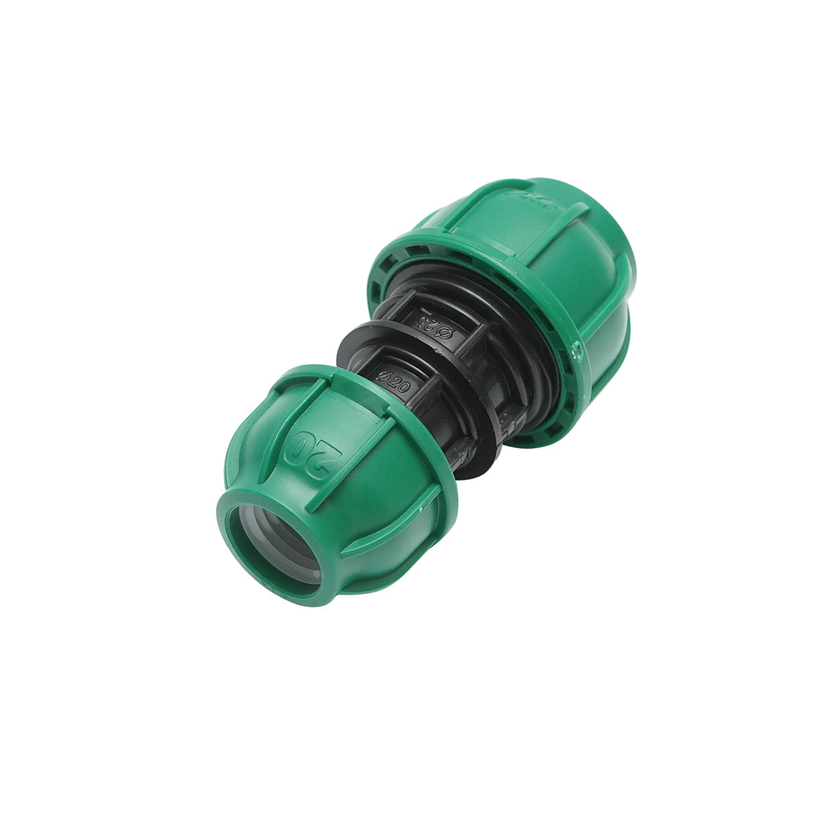 Connector, reduced coupling joint D25x20mm PN10 Bar for irrigation systems