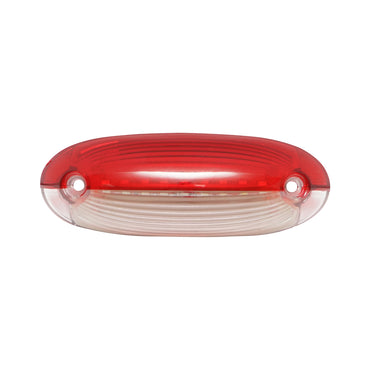 Red-white LED position lamp 125mm 12-24V Breckner Germany