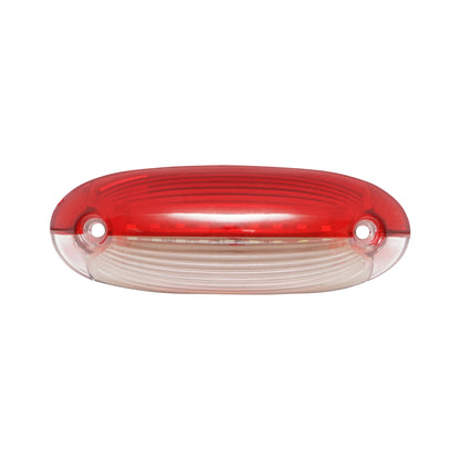 Red-white LED position lamp 125mm 12-24V Breckner Germany