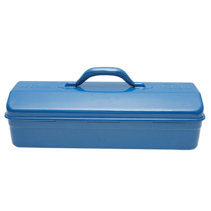 Blue metal tool box 420x170x120mm Breckner Germany
