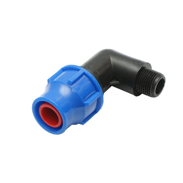 Drainage pipe with external thread D25mmx1/2 inch, for irrigation systems