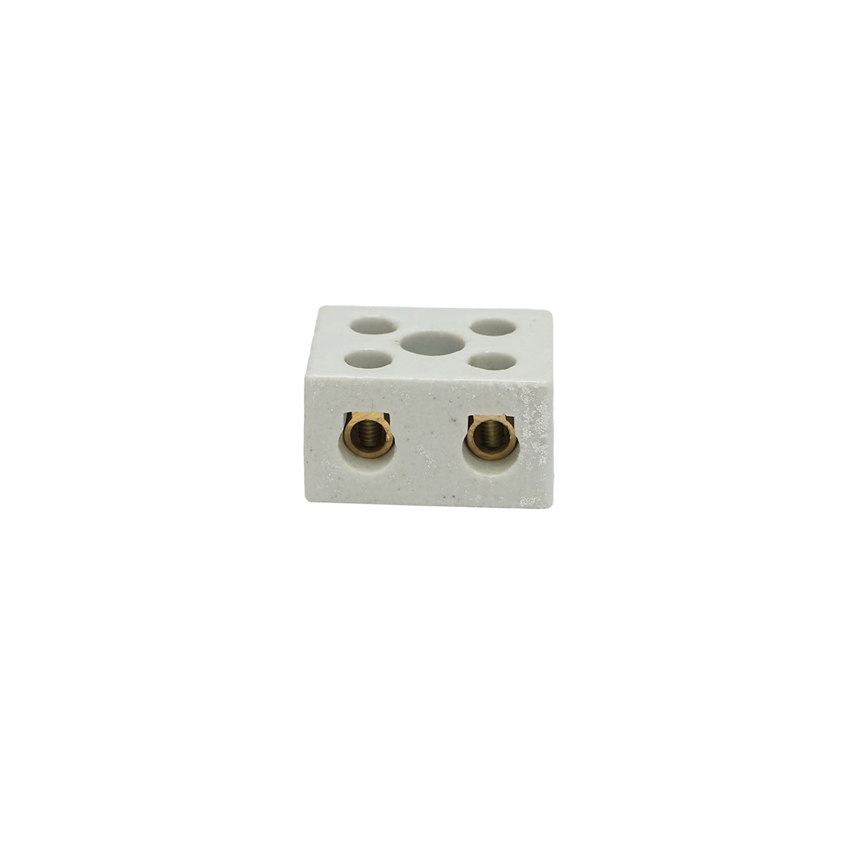 Ceramic connection strip 30A, 2 poles 0.5-6mm Leader