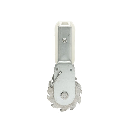 Ratchet tensioner and end insulator for electric fence wire