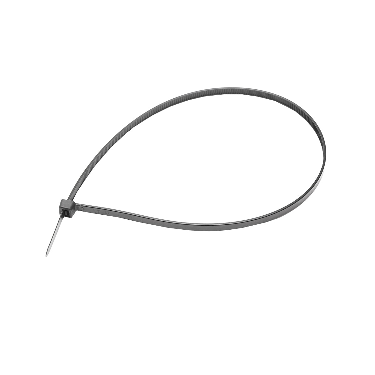 Facet, plastic collar 3.6x360mm, black, set of 100 pieces Breckner Germany