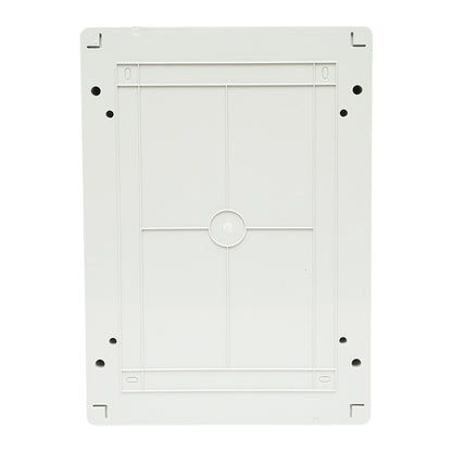 Applied fuse box 2 rows, 24 modules 295x255x130mm IP65 Breckner Germany