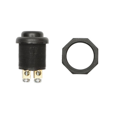 Plastic start button with return, black Breckner Germany