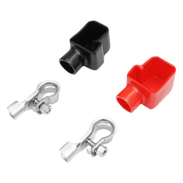 Set of battery terminals with rubber protection Breckner Germany