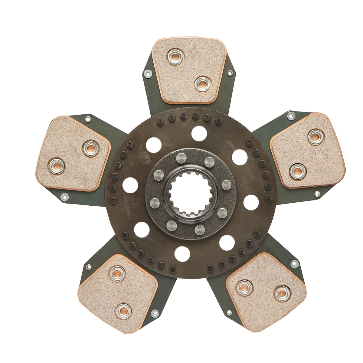 Clutch disc 16 grooves Forest Tractor with Perkins engine and Romanian Breckner gearbox