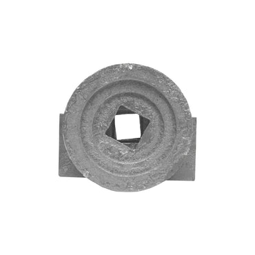Disc lagar assembled with bearings 32015 and half-shells - 40mm square - hole distance 165mm