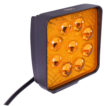 Fog lamp with 9 LED lights 10-30V 27W beam angle 30 degrees spot type Breckner Germany