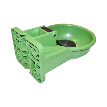2L plastic waterer with flap and mounting accessories