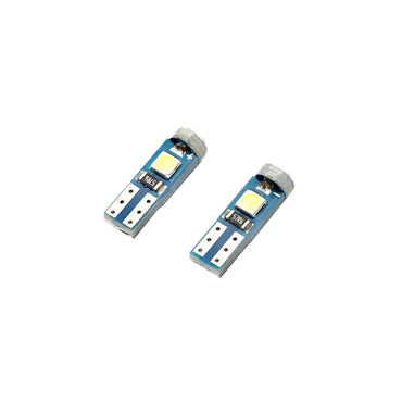 Set of 2 LED SMD bulbs 12V T5 0.03A cold light Breckner Germany