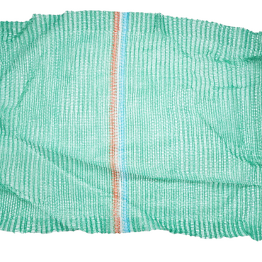 Mesh bag 500x800mm Raschel type for vegetables 40Kg dark green