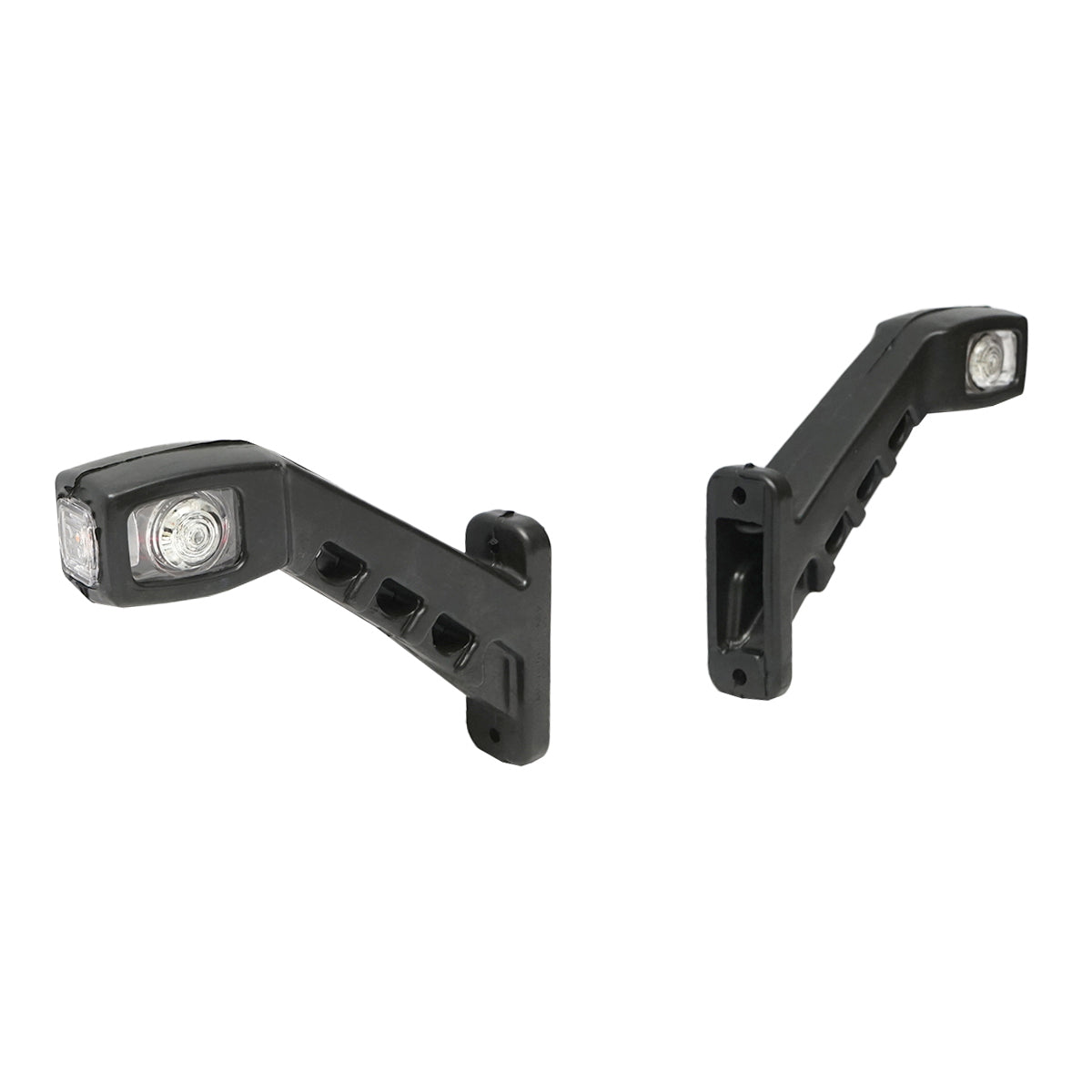 Set of side marker lamps with LED 12/24V, red-white-yellow Breckner Germany