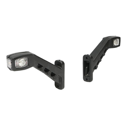 Set of side marker lamps with LED 12/24V, red-white-yellow Breckner Germany