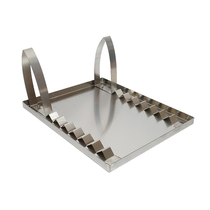 Stainless steel tray for decapping 600x700x30mm