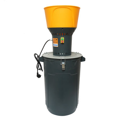Electric grain mill 1.3 KW, 220V, automatic shut-off, 60L tank, 19000 r/min, capacity 350 Kg/h, 5 sieves included