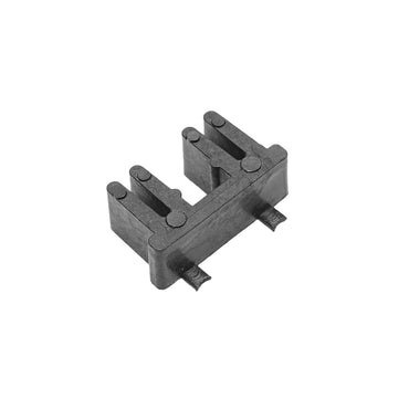 Support for connecting the assembly between plastic storage boxes