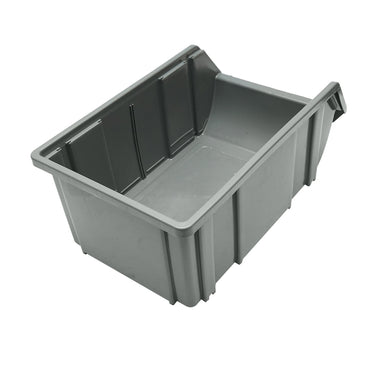 Gray storage plastic box 226x390x167mm