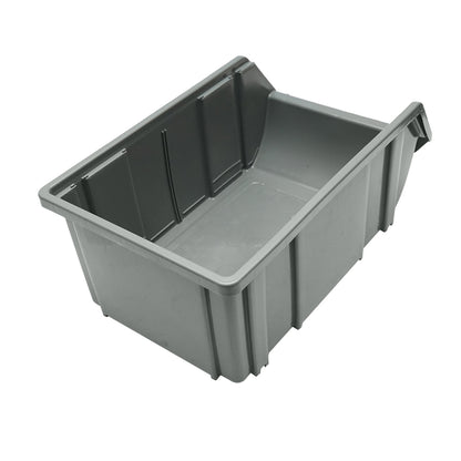 Gray storage plastic box 226x390x167mm