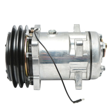 A/C climate compressor for Massey Ferguson, Landini OEM codes 3386861M1, 3712528M2, 3782613M2