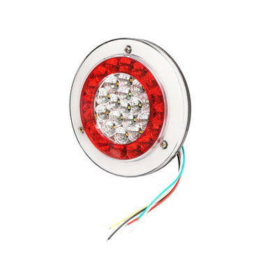 Round rear stop lamp 24V 56 LEDs 150x35mm Breckner Germany