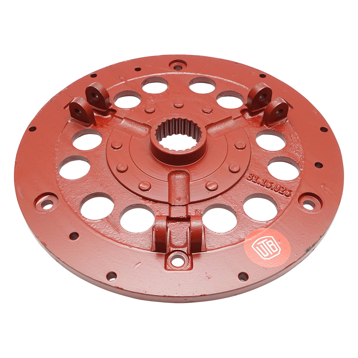 Disc with flange for clutch pressure plate UTB U-650