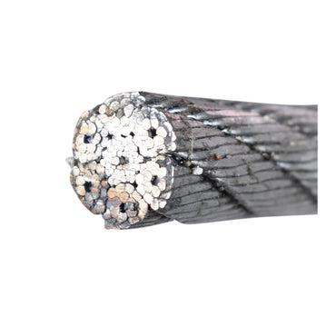 Steel winch cable 6x25, Ø 13mm with metal core 100m/roll weight 0.95kg/1m