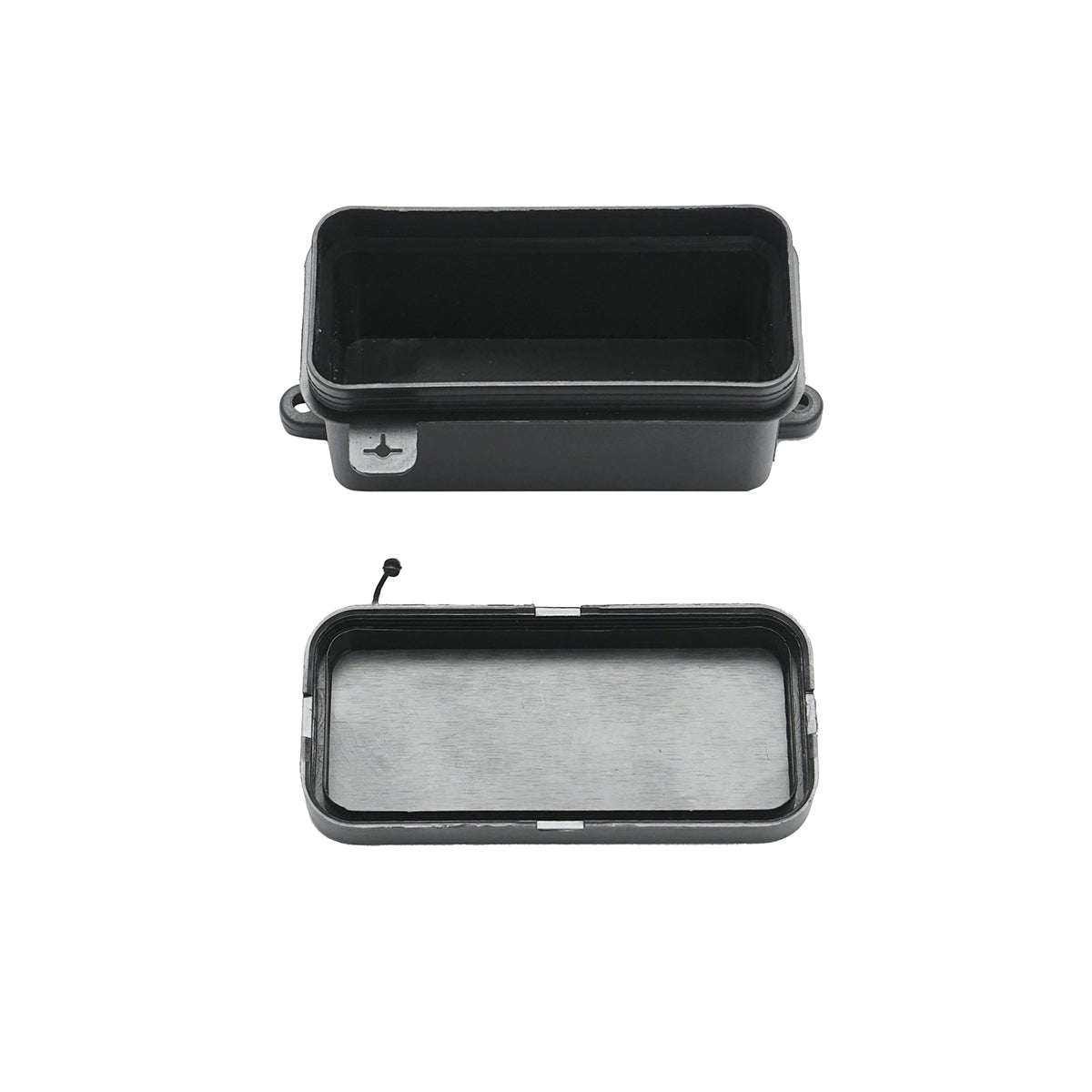 Terminal box for 2-wire cables, black Leader