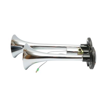 2 trumpet horn 12/24V for air compressor