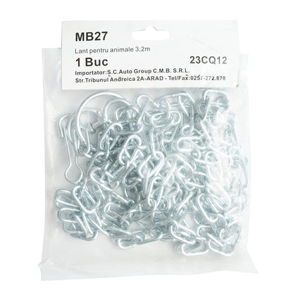 3.2m steel chain for animals