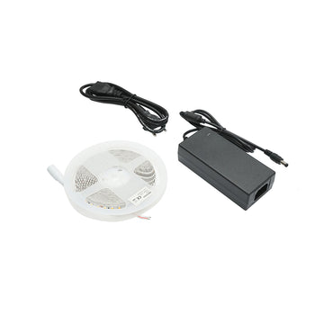 LED strip 2835 9.6W/m 3000K, 12-220V roll 5m, 120 LEDs/m IP20 Breckner Germany