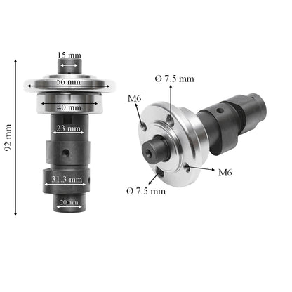 Axle with cam for Honda ATV engine, Loncin 150/200CC CB150/200