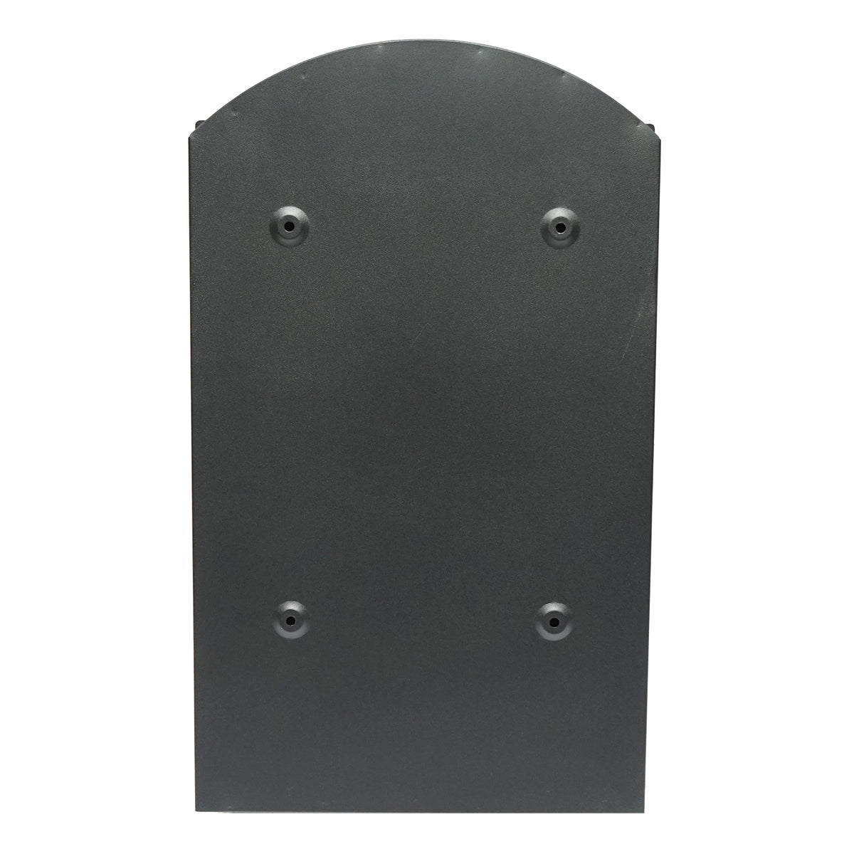 Everest mailbox, anthracite black 410X260X90mm with 2 keys and mounting accessories