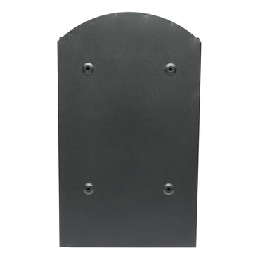 Everest mailbox, anthracite black 410X260X90mm with 2 keys and mounting accessories