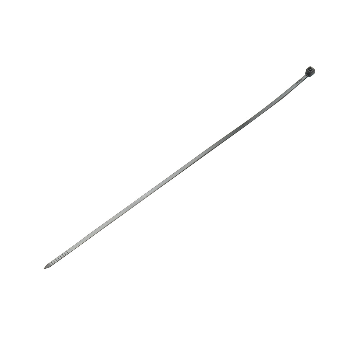 Facet, plastic collar 2.5x200mm, black, set of 100 pieces Breckner Germany