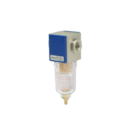 Drain filter for the complete solenoid valve box