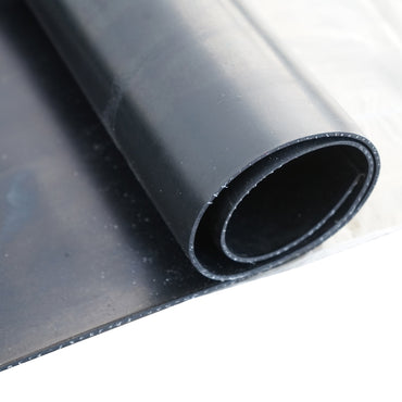 SBR+NR rubber carpet with textile insert and without striation LIS 5x1400x10000mm L=10m; l=1.4m; G=5mm