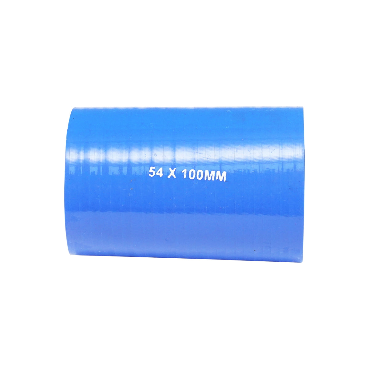 Cooling hose straight 54x100mm silicone with textile insert Breckner Germany