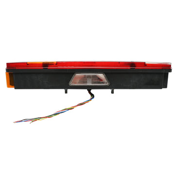 Left rear stop lamp Scania series 4, Volvo FH, FL, FM with 7 functions 500x130x80mm OEM code 1387877