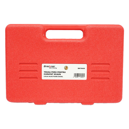 Brush kit for cleaning diesel injector seat/chamber Breckner Germany