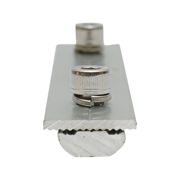 Element for joining solar panel mounting rail system A, 20mm Breckner Germany