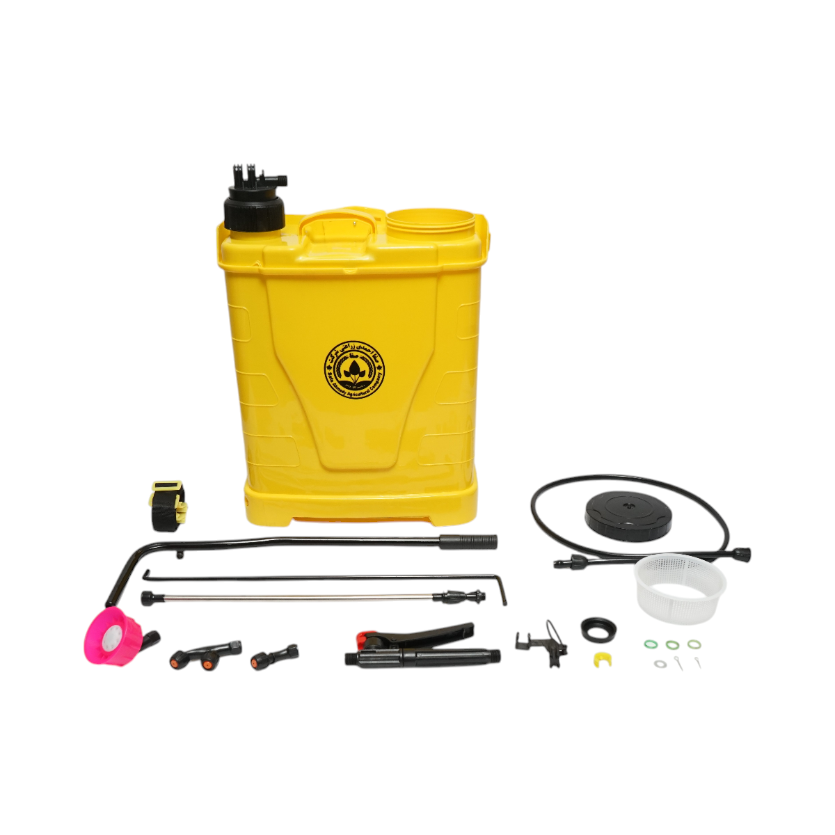 Manual spray pump, 18L tank, 3 nozzles, max pressure 3 bar