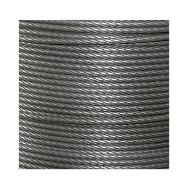 Steel winch cable 6x25 diameter 11mm with metal core 500m/roll weight 0.7kg/1m