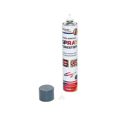 Gray forest marking spray paint 750ml Breckner Germany