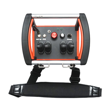 Wireless industrial remote control with 4 commands DC 24V, IP65, 1000m Breckner Germany