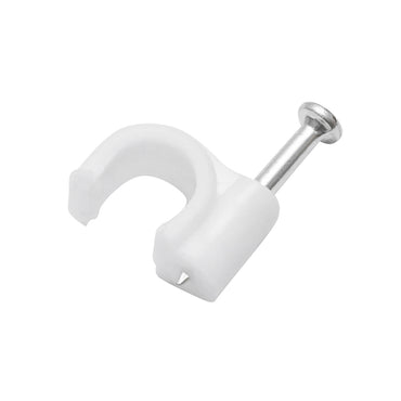 4mm nail clamp for cable fixing, 100 pcs