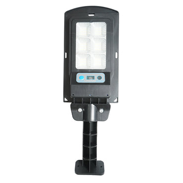 LED solar street lamp 6500K with 3W solar panel, 18000mAh battery, pole mount IP67 Breckner Germany