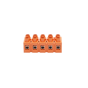 Terminal block 36A 600V, 5 poles 0.5-6mm Leader