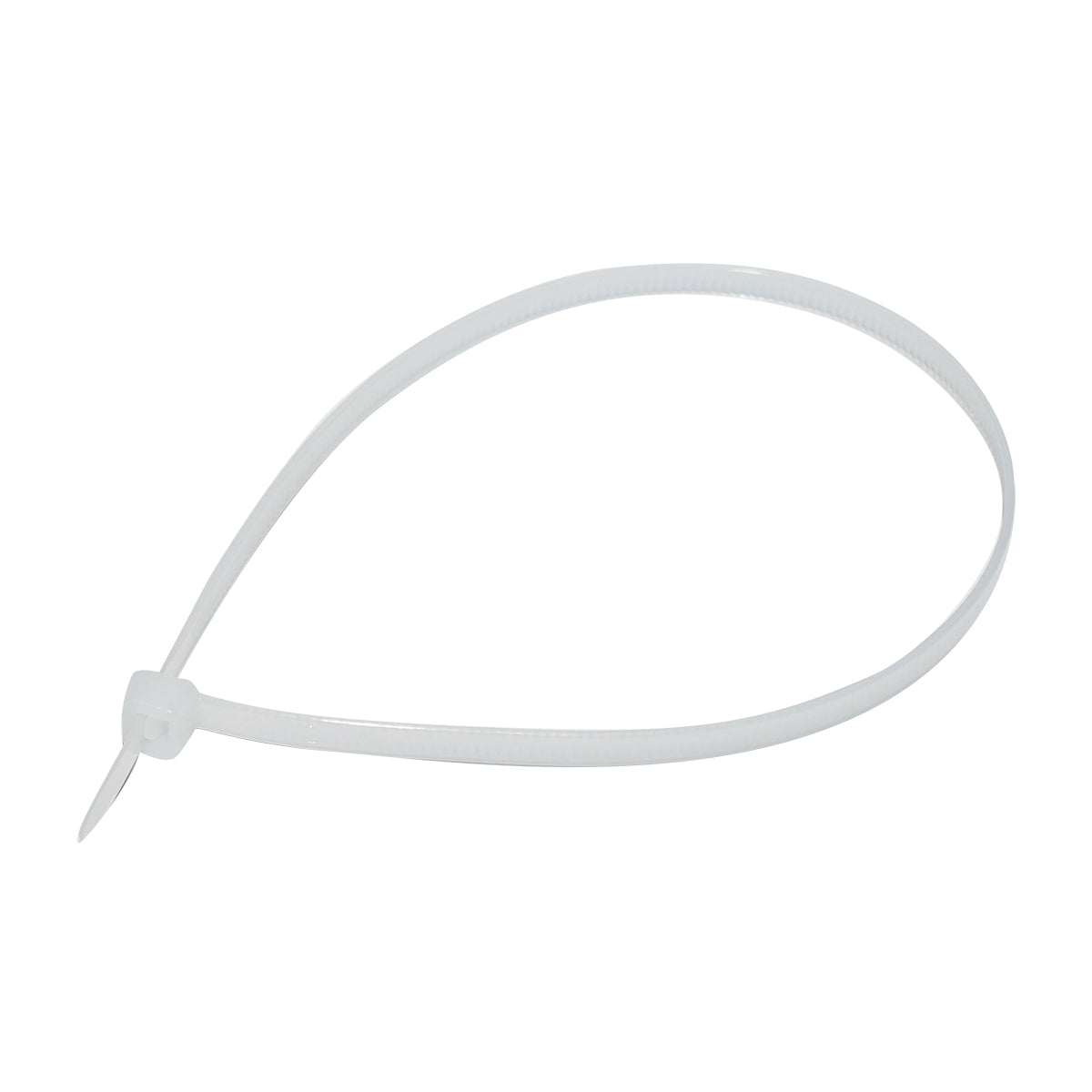 Facet, plastic collar 4.8x290mm, white, set of 100 pieces Breckner Germany